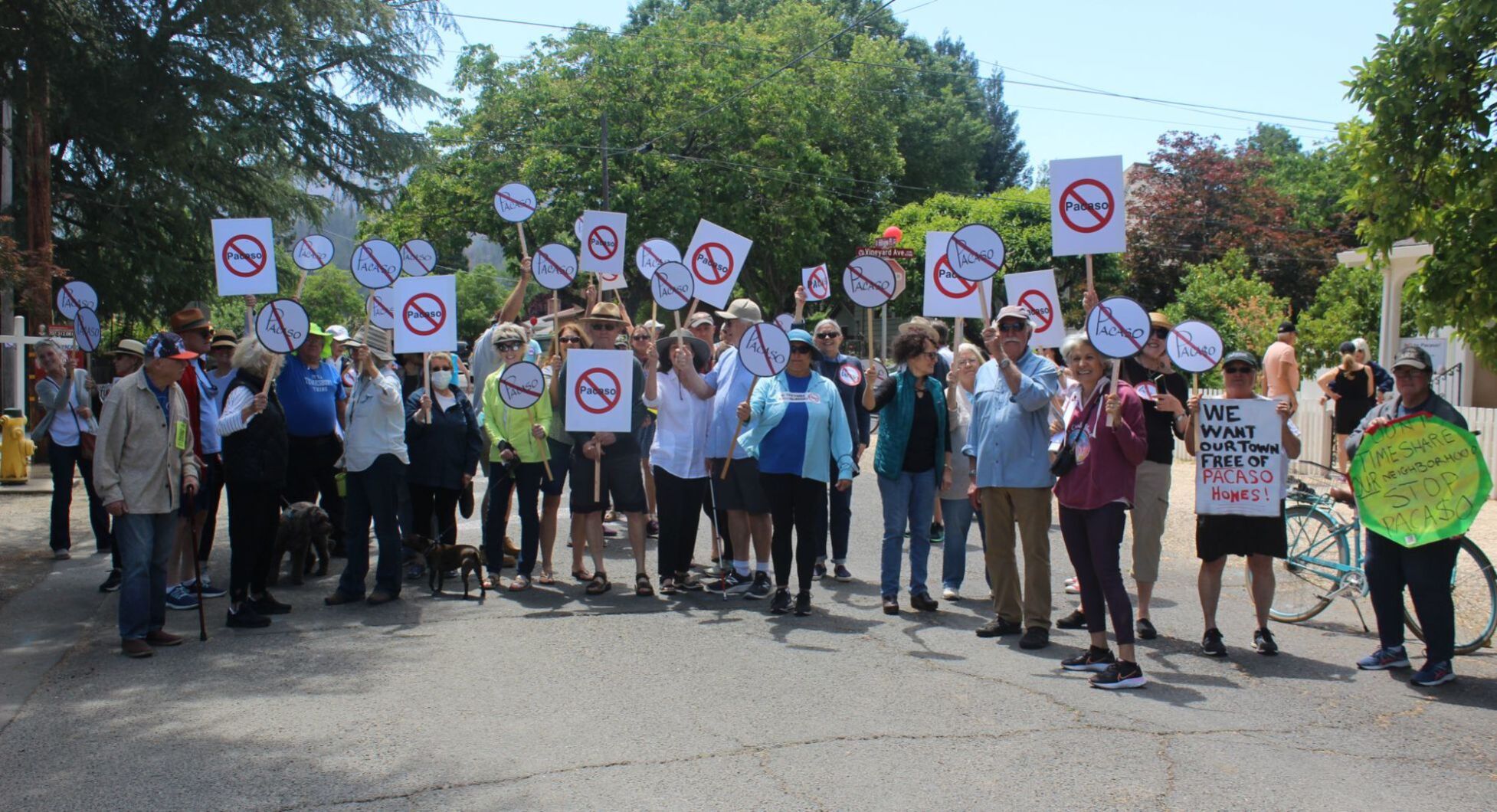 Pacaso protest